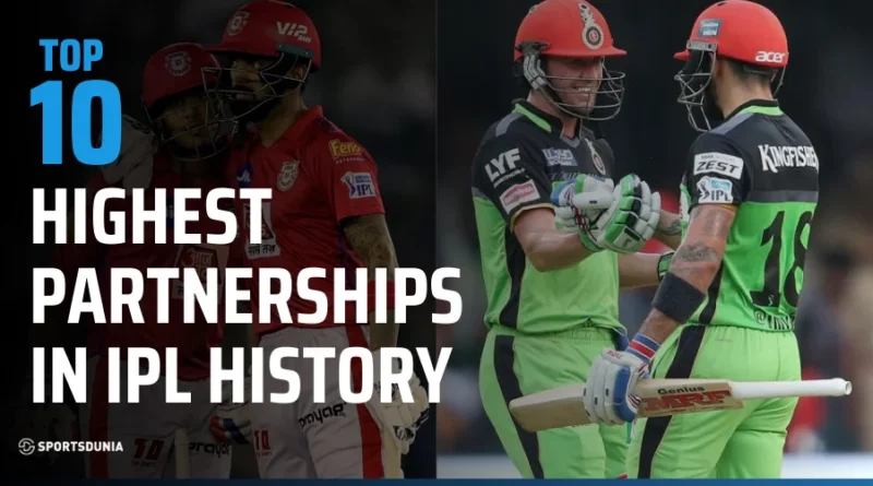 Highest Partnerships in IPL History
