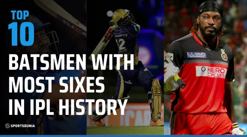 Most Sixes in IPL