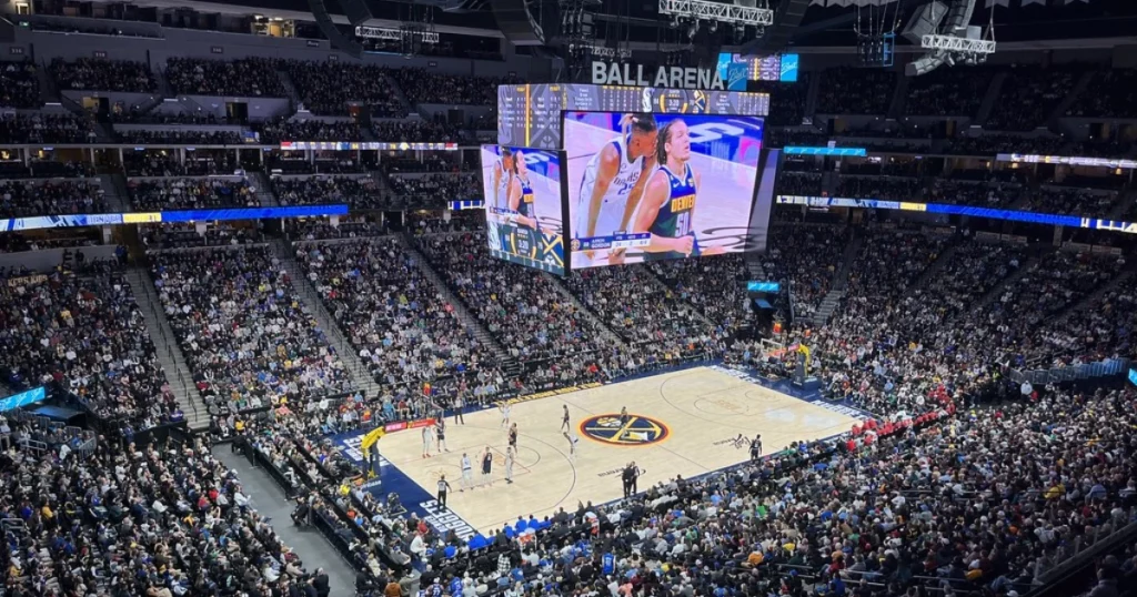 Denver Nuggets Stadium Ball Arena