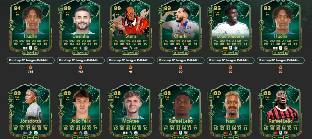 EA FC 25 Fantasy FC League Dribbling Boost Evolution
