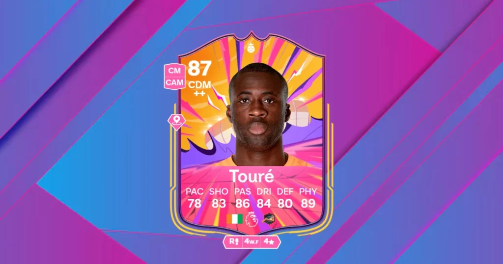 Yaya Toure in EA FC 25