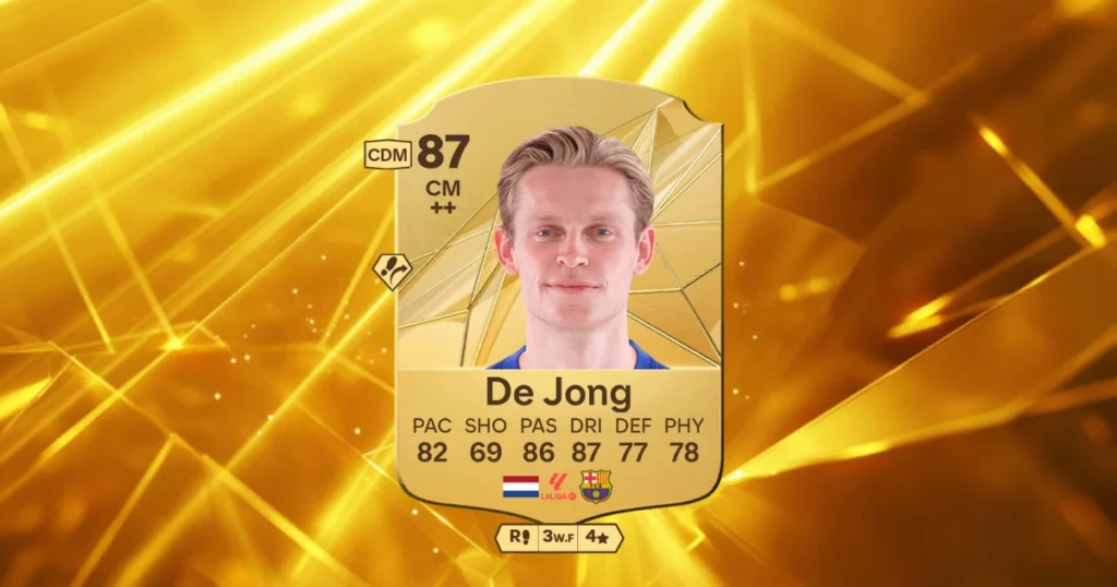 Frenkie de Jong in EA FC 25