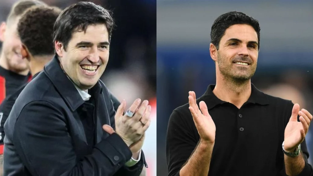 Andoni Iraola & Mikel Arteta