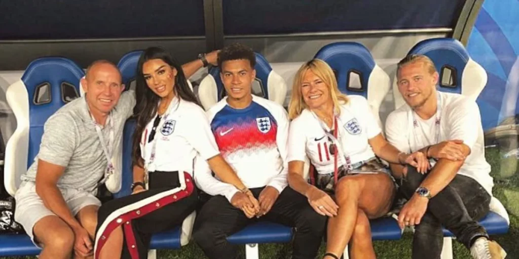 Dele with his adoptive family (Image Credits: X/@DailyMailUK)