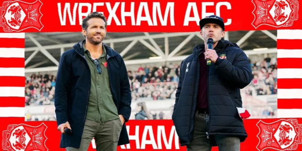 Ryan Reynolds and Rob McElhenney are co-owners of Wrexham (Image Credits- X -@TheWavyRed)