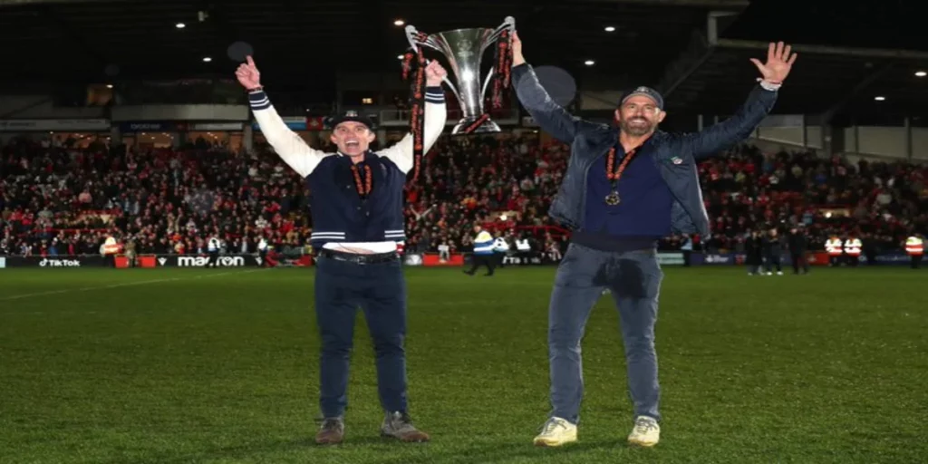 Wrexham FC have win several accolades since the takeover (Image Credits- X- @InsideWorldFoo1)