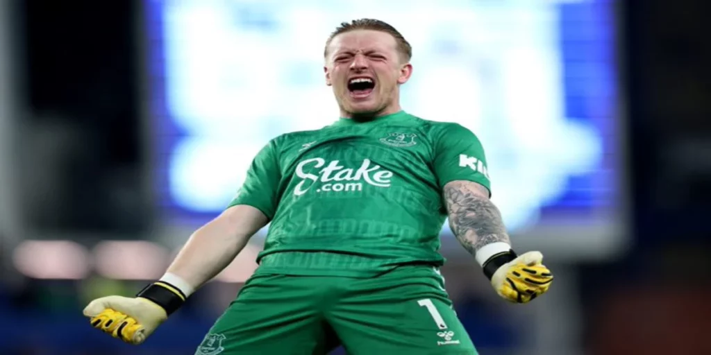Jordan Pickford (Image Credits- X - @Tyler_0mar)
