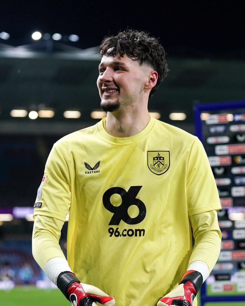 James Trafford kept his 21 clean sheets of the season in this match against Oxford United