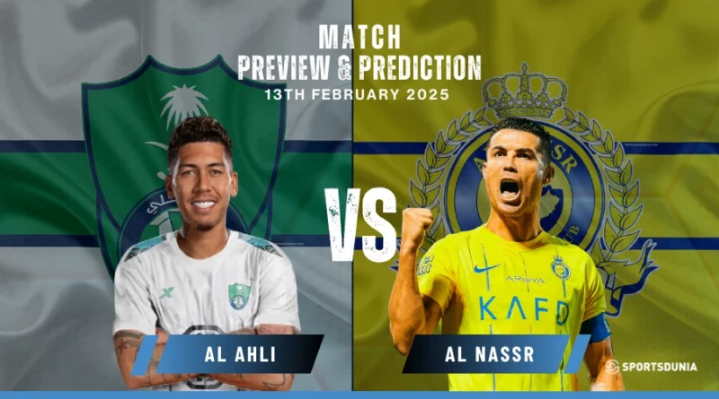 Al Ahli vs Al Nassr Prediction