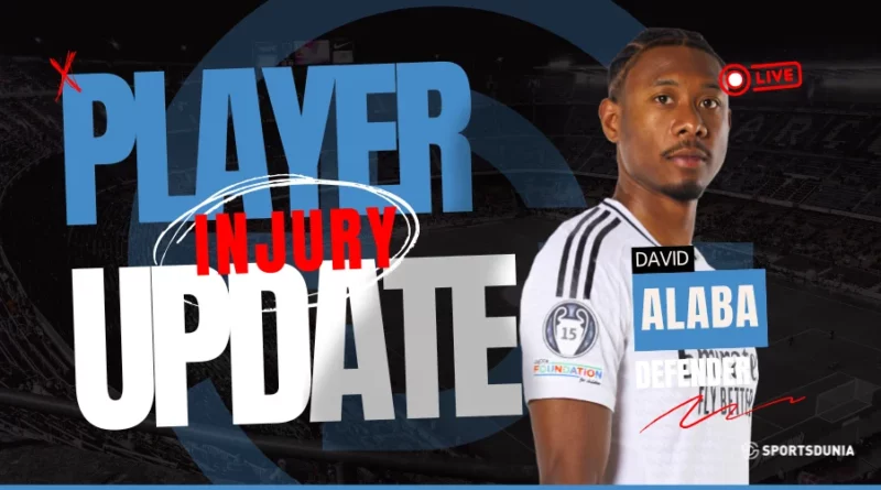 David Alaba Injury Update