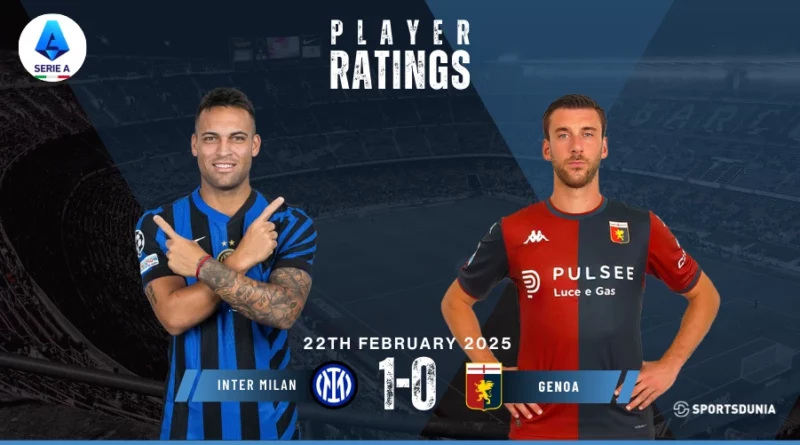 Inter Milan vs Genoa Player Ratings