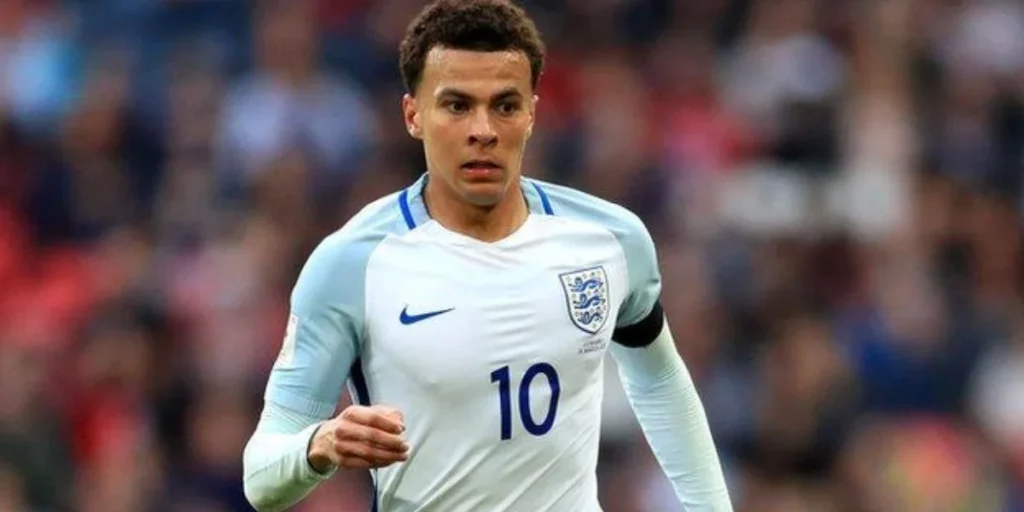 Dele representing England (Image Credits: X/@dele_official)