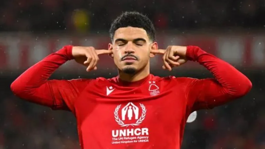 Morgan Gibbs-White of Nottingham Forest
