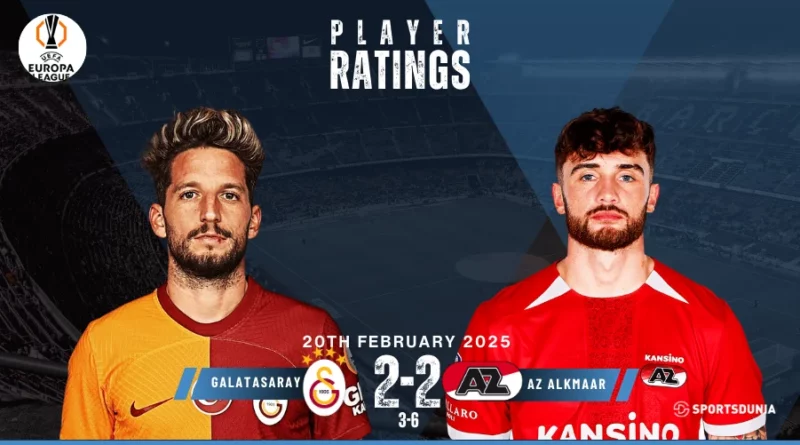 Galatasaray vs AZ Player Ratings