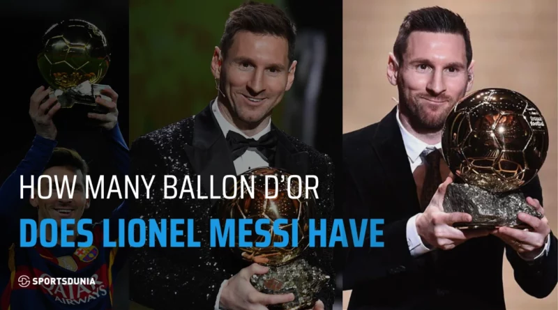 how many ballon d'or does messi have