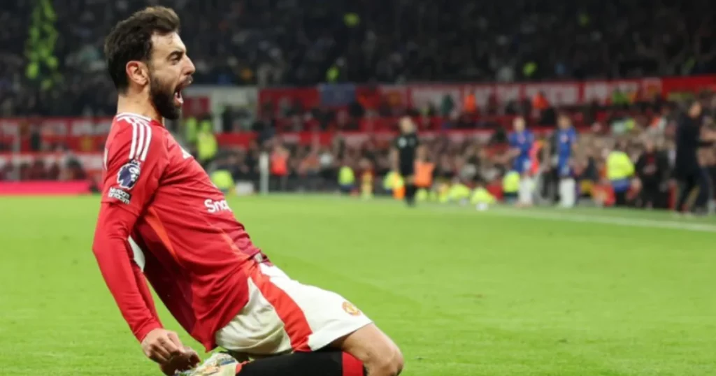Bruno Fernandes of Manchester United