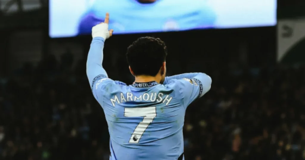 Omar Marmoush of Manchester City