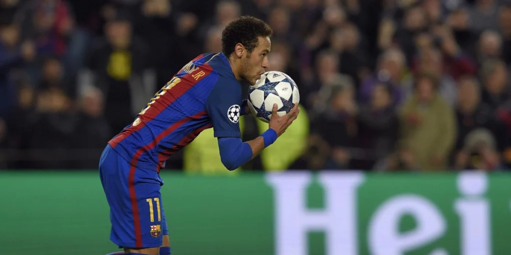 Neymar Jr. during the Remontada against PSG