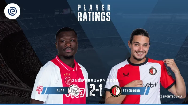 Ajax vs Feyenoord Player Ratings
