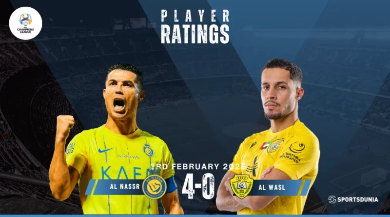 Al Nassr vs Al-Wasl Player Ratings