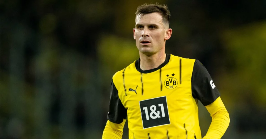Pascal Grob of Borussia Dortmund