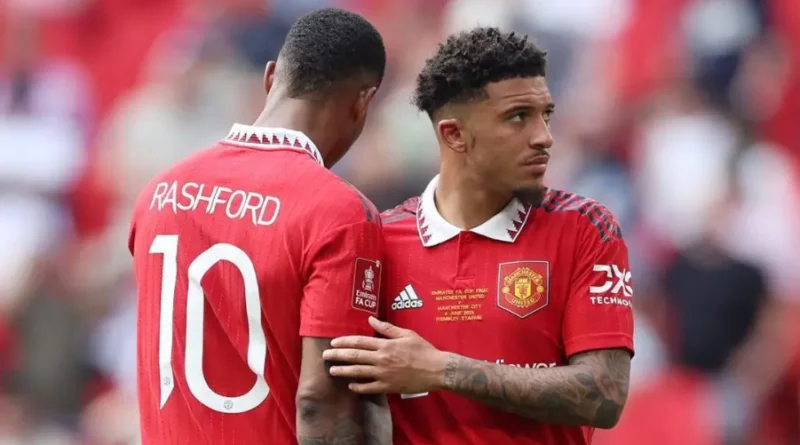 Marcus Rashford & Jadon Sancho at Man United