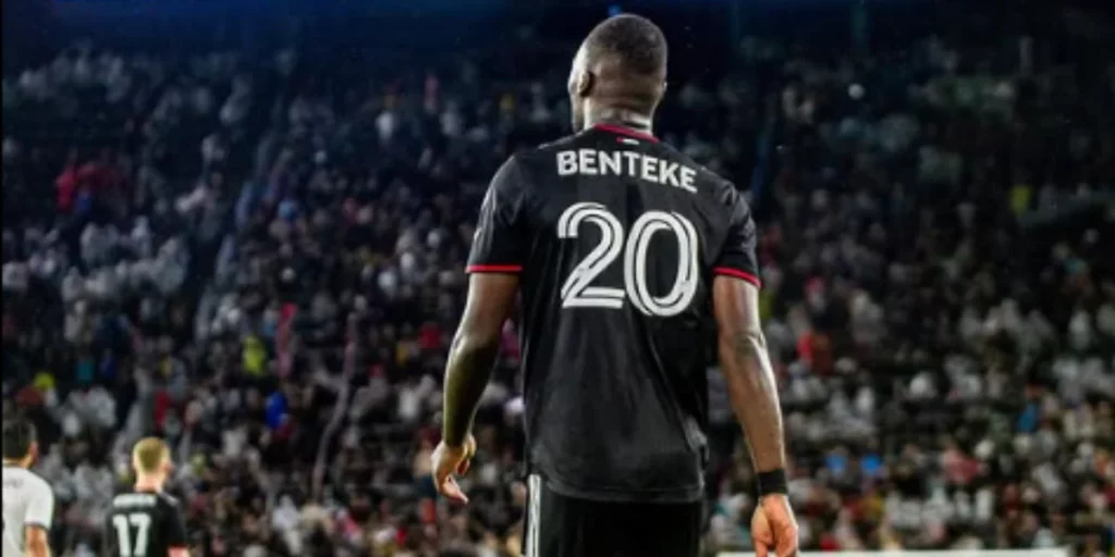 Christian Benteke playing for DC United (Image Credits: Instagram/@christianbenteke)