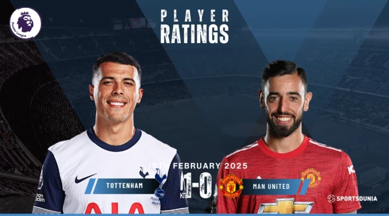 Tottenham vs Manchester United Player Rating