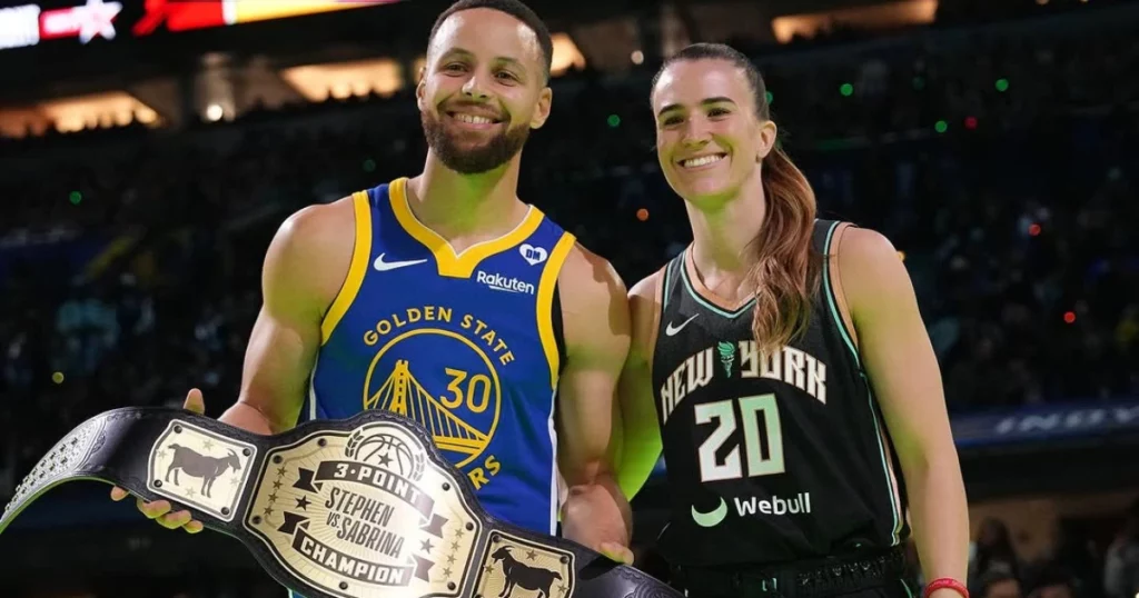 Stephen Curry And Sabrina Ionescu