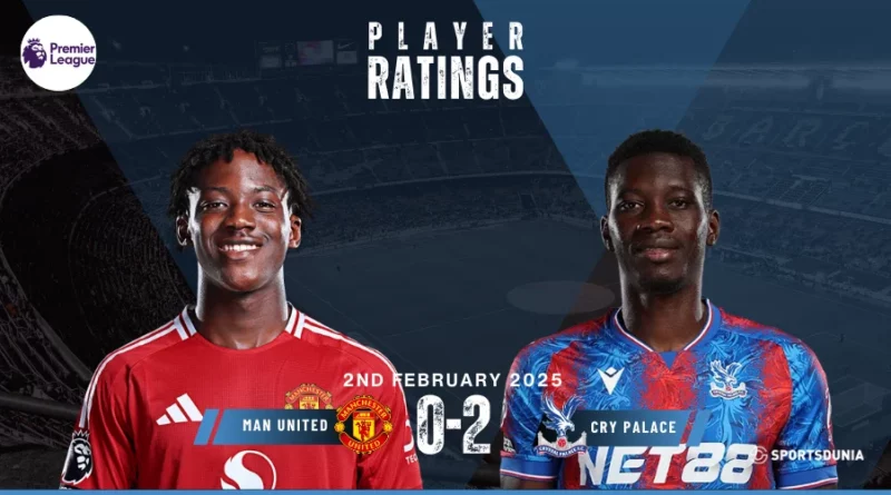 Manchester United vs Crystal Palace Player Ratings