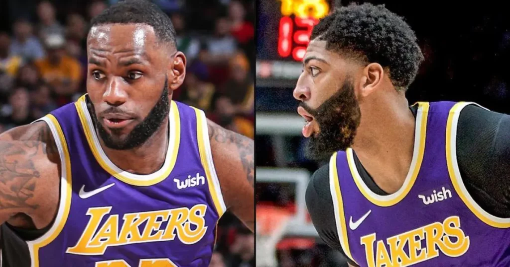 LeBron James and Anthony Davies