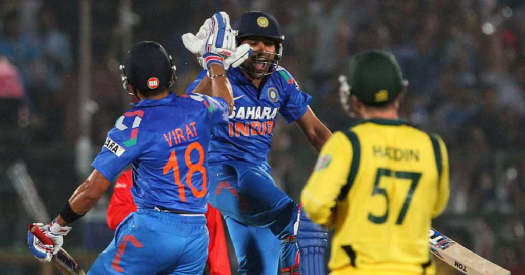 Rohit Sharma and Virat Kohli
