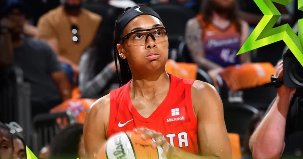 WNBA 3-Point Contest Winner Allisha Gray
