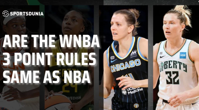 WNBA 3 Point Line