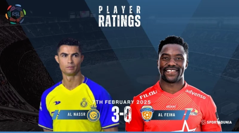 Al Nassr vs Al Feiha Player Ratings