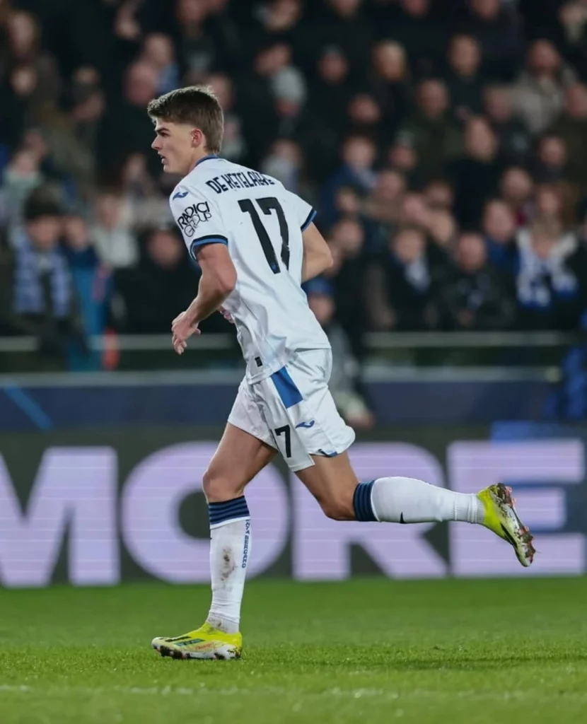 Charles De Keteleare In Action Against Club Brugge