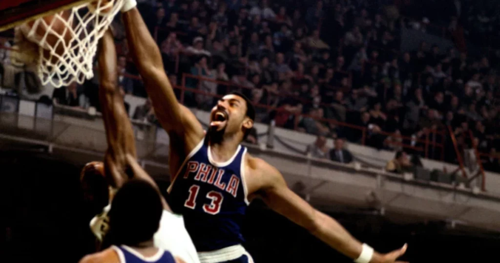 Wilt Chamberlain Philadelphia 76ers