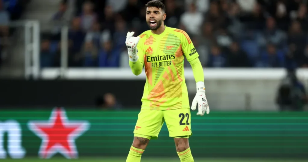 David Raya of Arsenal