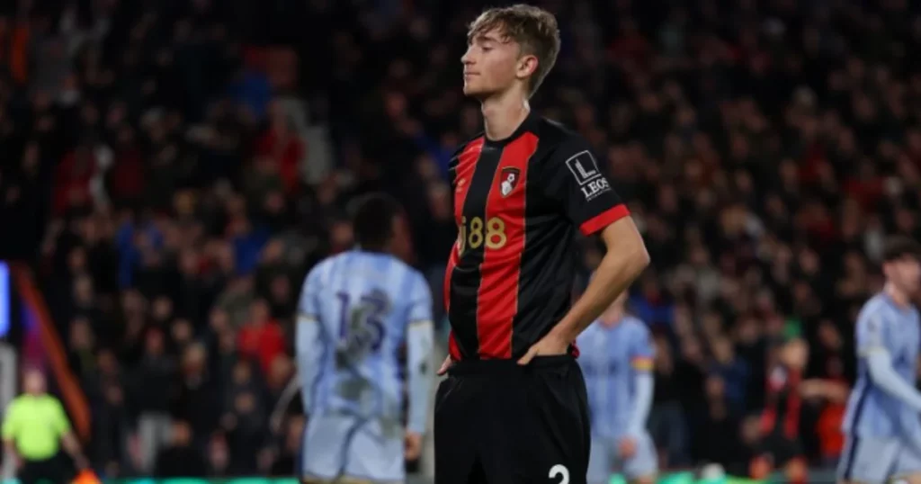 Dean Huijsen of AFC Bournemouth