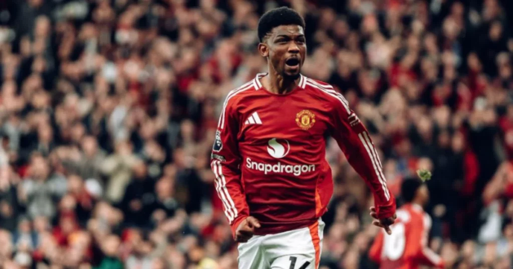 Amad Diallo of Manchester United