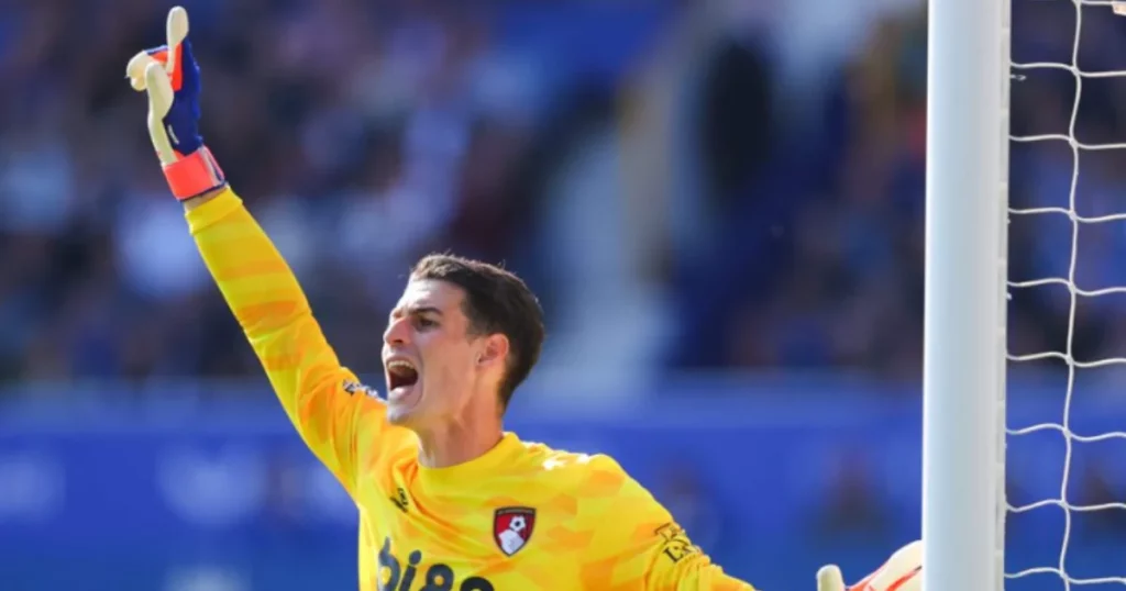 Kepa Arrizabalaga of Bournemouth