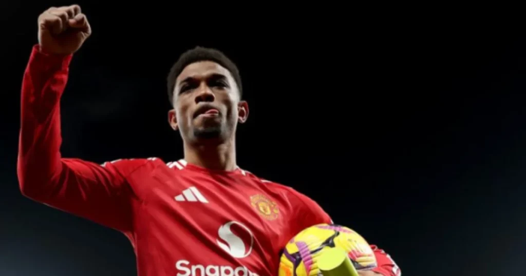 Amad Diallo of Manchester United