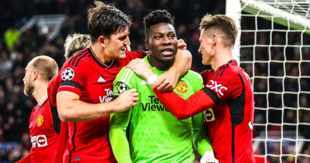 Andre Onana of Manchester United