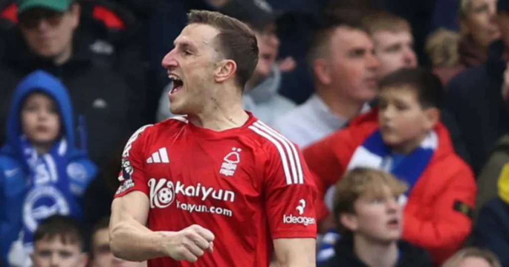 Chris Wood of Nottingham Forest