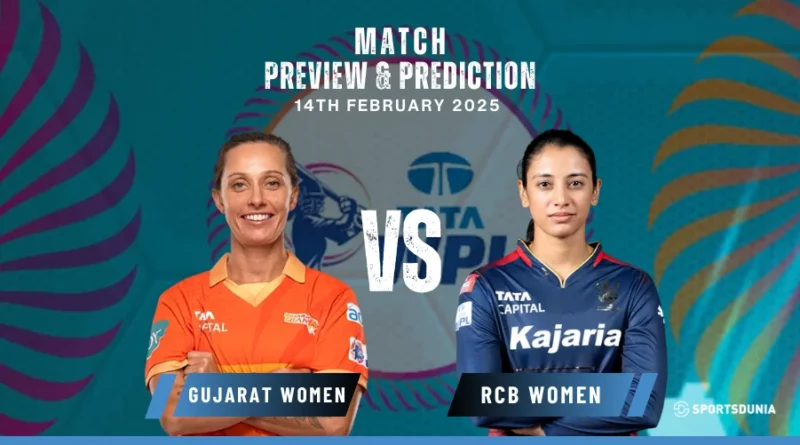 GG Women vs RCB Women Prediction