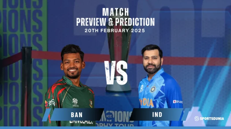 IND vs BAN Match Prediction