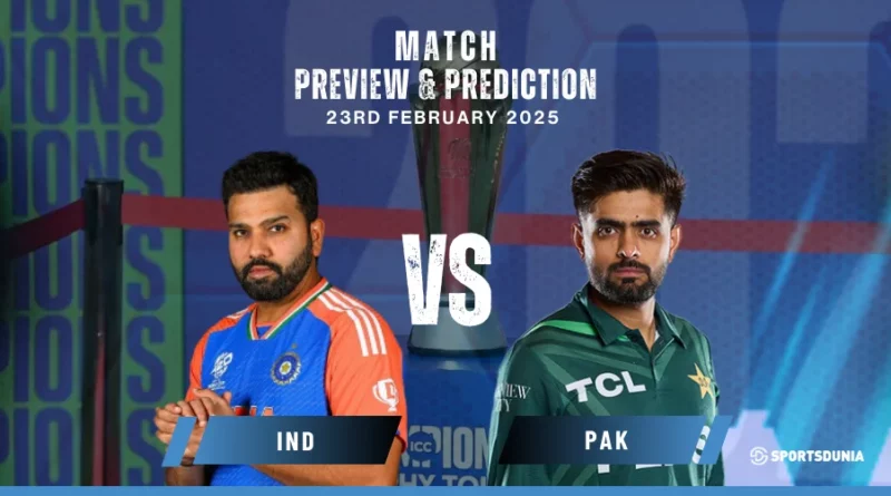 IND vs PAK Match Prediction