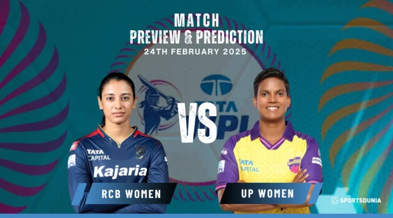 RCB-W vs UPW-W Match Prediction