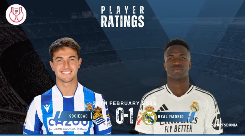 Real Sociedad vs Real Madrid Player Ratings