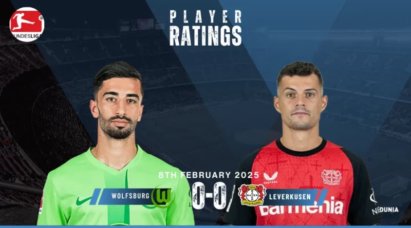 VfL Wolfsburg vs Bayer 04 Leverkusen Player Ratings: Both teams share spoils after a tight contest